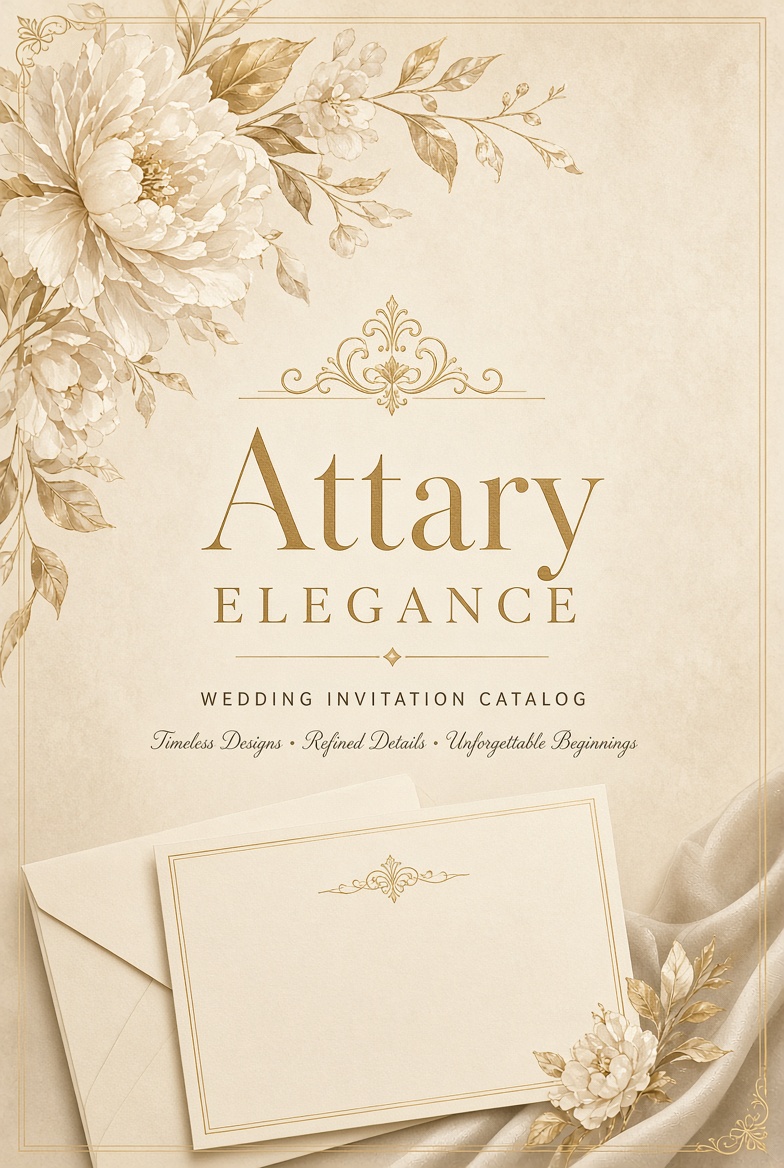 Pratinjau tema undangan digital Attari Elegance