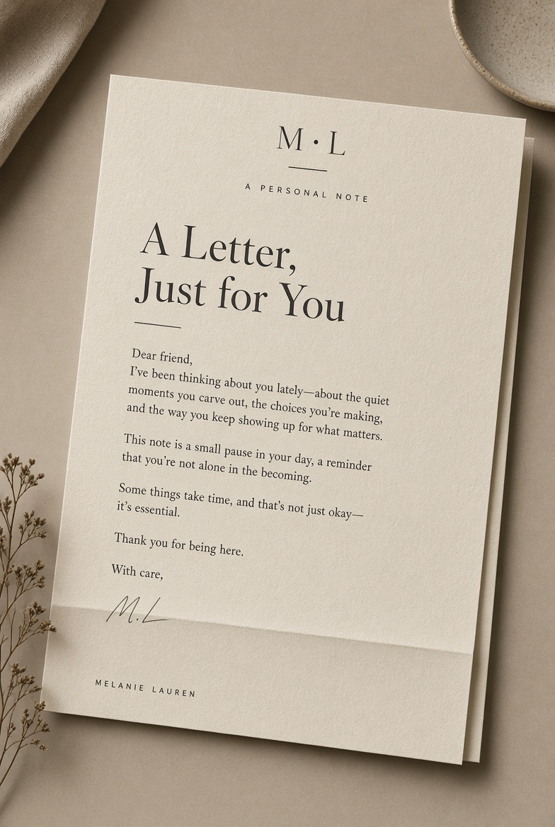 Pratinjau tema kartu ucapan digital Modern Editorial Letter
